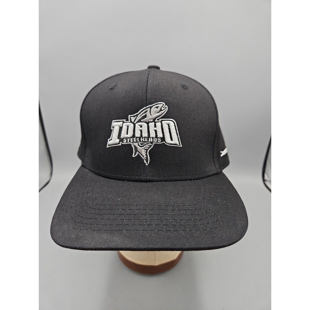 Idaho Steelheads Hat Melonwear Snapback Men's HOCKEY Black CenturyLink ECHL CAP